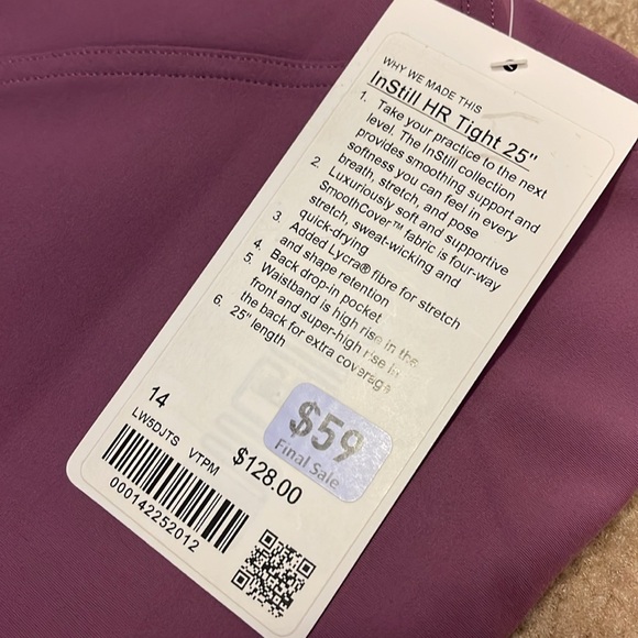 Lululemon InStill tights - Picture 2 of 3